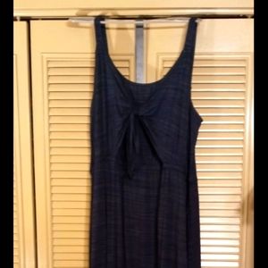 Lane Bryant Navy blue maxi dress